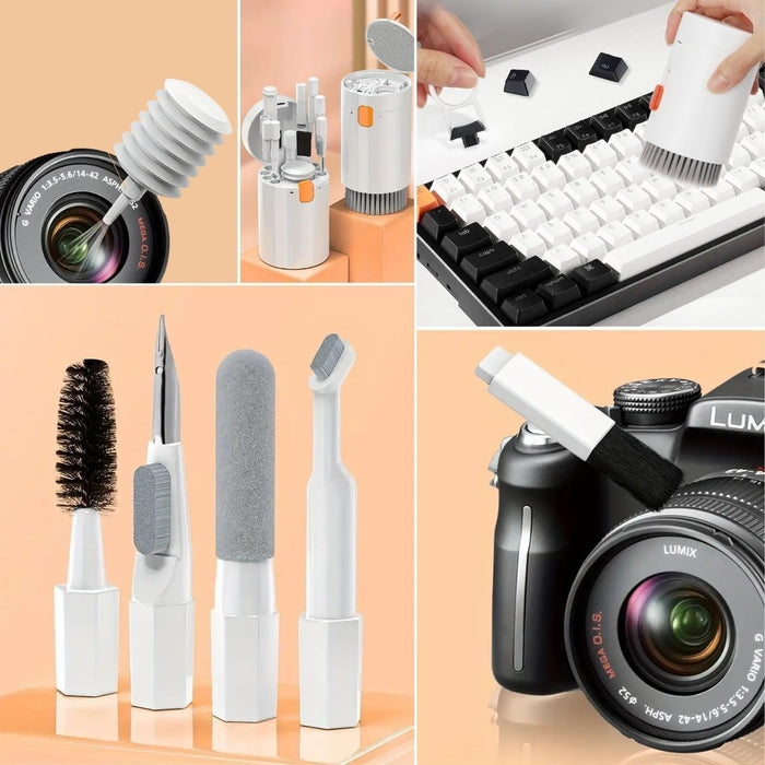 20 Parça Çok Fonksiyonlu Bilgisayar, Telefon ve Kablosuz Kulaklık Temizlik Seti görsel 4
