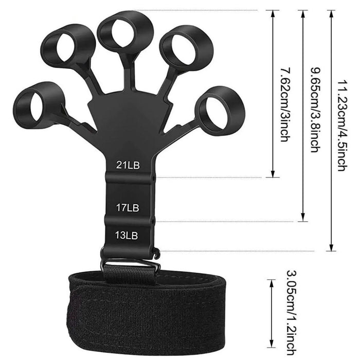 Esneyebilen Bilek ve Kol Geliştirici – Kavrama Güçlendirici El ve Parmak Spor Aparatı görsel 2