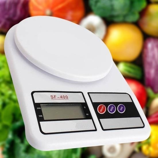 LCD Ekranlı Dijital Hassas Mutfak Terazisi (10 Kg Kapasiteli) görsel 2
