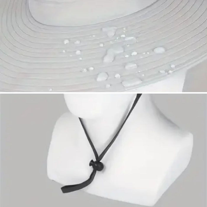 Güneş Koruyuculu Nefes Alabilen Maskeli ve Boyun Kapaklı Geniş Kenarlı Balıkçı Şapkası görsel 4