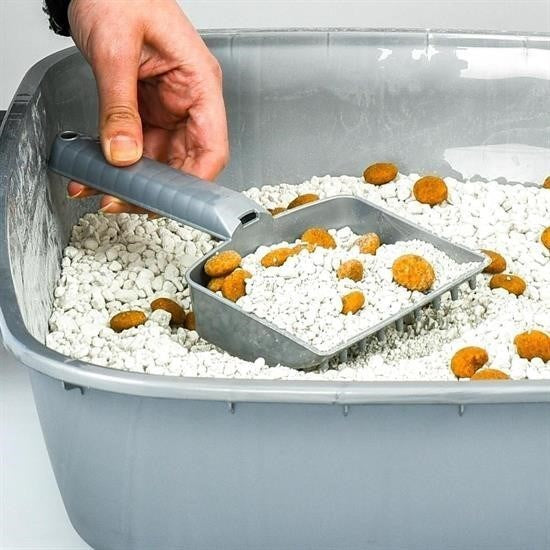 Plastik Kedi Kumu Temizleme Küreği – Dayanıklı ve Pratik Eleme Küreği görsel 2