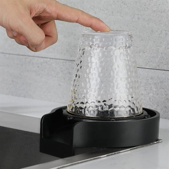 Yüksek Basınçlı Otomatik Bardak Yıkama Aparatı – Mutfak Lavabosu İçin Hızlı Kupa Durulayıcı görsel 1