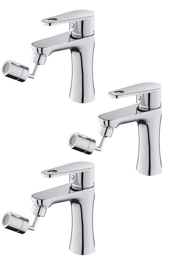 720 Derece Dönebilen 4 Filtreli Musluk Başlığı – Tüm Musluk Tipleri ile Uyumlu