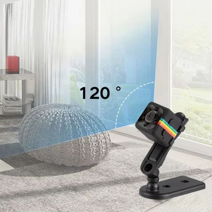 Mini Boy Küp Tipi Gece Görüşlü HD Kaliteli Güvenlik Kamerası görsel 4