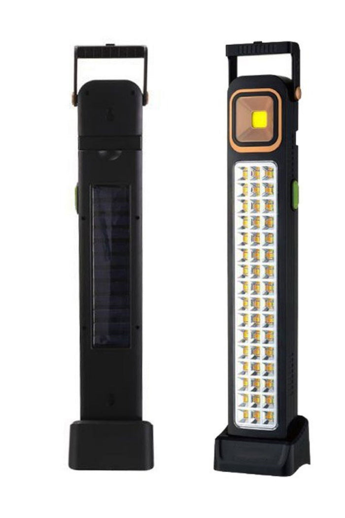 5 Fonksiyonlu Güneş Enerjili 48 LED Işıldak Dış Mekan Aydınlatma Lambası görsel 2