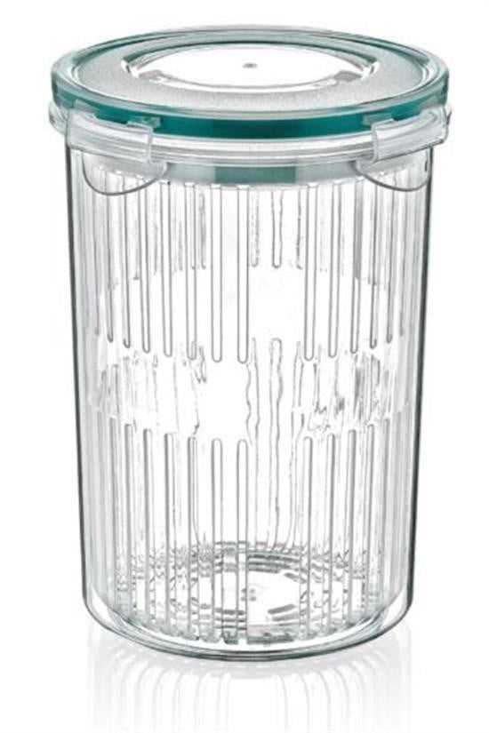 Zeytin Turşu Sebze Yıkama Kutusu Klipsli Kapaklı Saklama Kabı