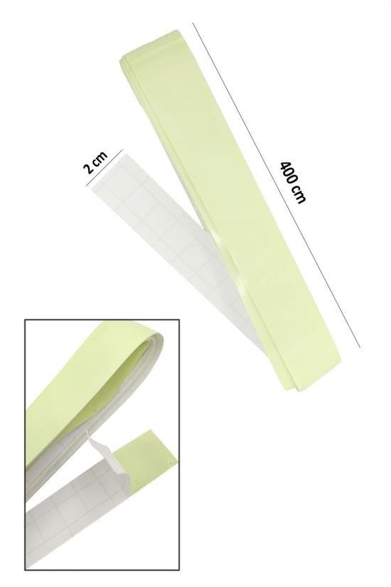 Karanlıkta Işık Veren 4 Metre Fosforlu Yeşil Şerit Bant