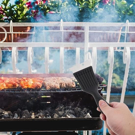 Mangal ve BBQ Temizlik Fırçası – Paslanmaz Çelik Kıllı Izgara Temizleyici görsel 3