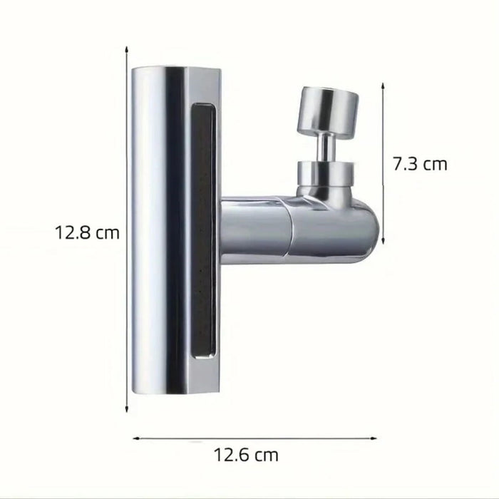 3 Modlu Evrensel Musluk Başlığı – 360° Döner Çok Amaçlı Su Tasarruflu Adaptör görsel 4