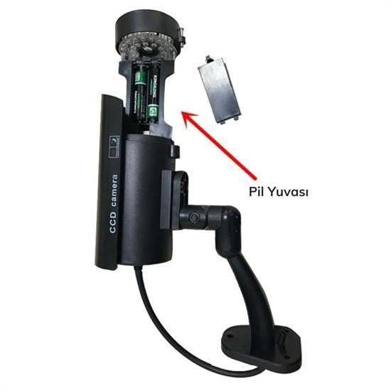 Gerçek Görünümlü İç / Dış Mekan Caydırıcı Sahte Güvenlik Kamerası görsel 2