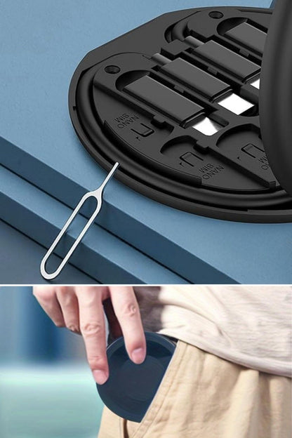 60W Destekli Seyahat Kablo Kutusu 5’i 1 Arada USB Type-C Şarj Kablosu Seti