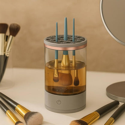 USB Şarjlı Makyaj Fırçası Temizleyici – Hızlı Kurutmalı Çok Yönlü Fırça Temizleme Aparatı