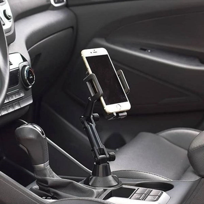 Teleskopik Araç Bardak Yerine Giren Telefon Tutucu görsel 1