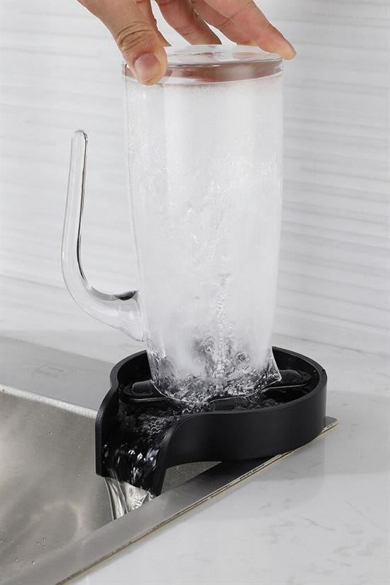 Yüksek Basınçlı Otomatik Bardak Yıkama Aparatı – Mutfak Lavabosu İçin Hızlı Kupa Durulayıcı