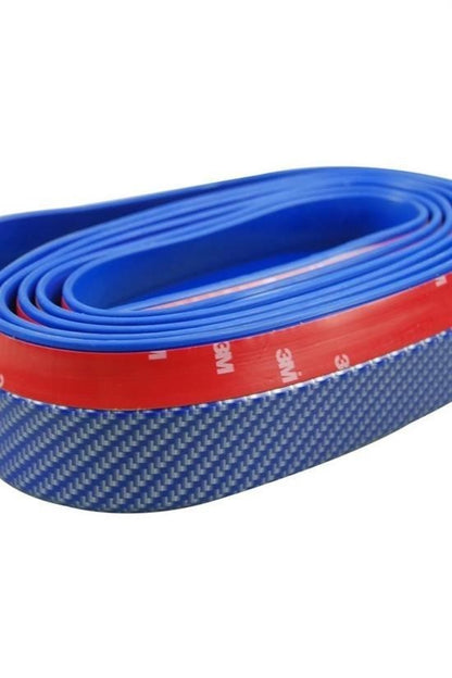 2,5 Metre Araba Ön Tampon Koruyucu Kauçuk Mavi Şerit Bant