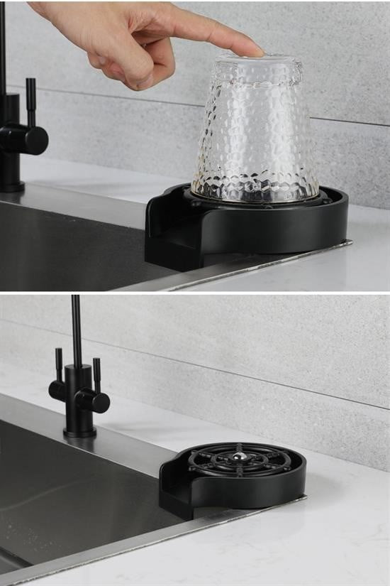 Yüksek Basınçlı Otomatik Bardak Yıkama Aparatı – Mutfak Lavabosu İçin Hızlı Kupa Durulayıcı