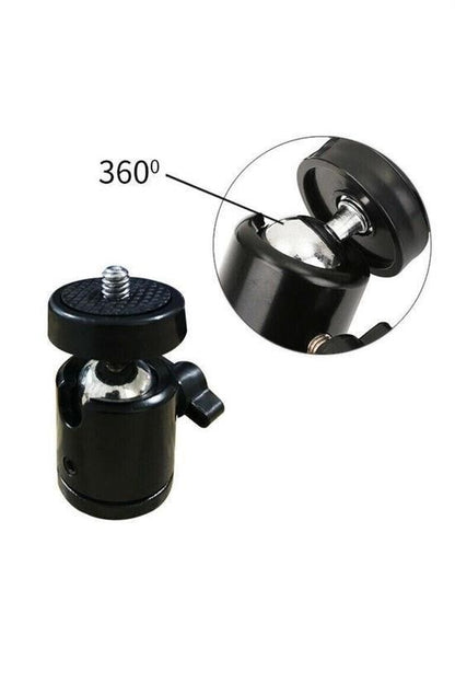 8 İnç 20 cm Selfie Halka Işık Tripodlu Telefon ve Video Çekim Lambası