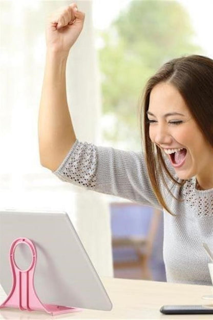 Universal Mobil Şarj Priz Askısı ve Telefon Tablet Tutucu Stand