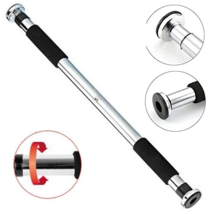 Kapı ve Koridora Takılabilen Ayarlanabilir Demir Barfiks Aleti görsel 3