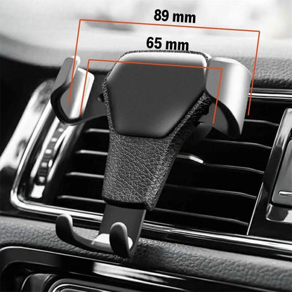 Araç İçi Klima Izgarasına Takılabilen Ayarlanabilir Oto Telefon Tutucu