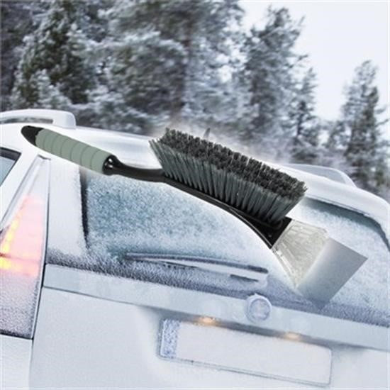Araç Camı Kar Süpürgesi, Buz Kazıyıcı ve Kar Temizleme Fırçası görsel 1