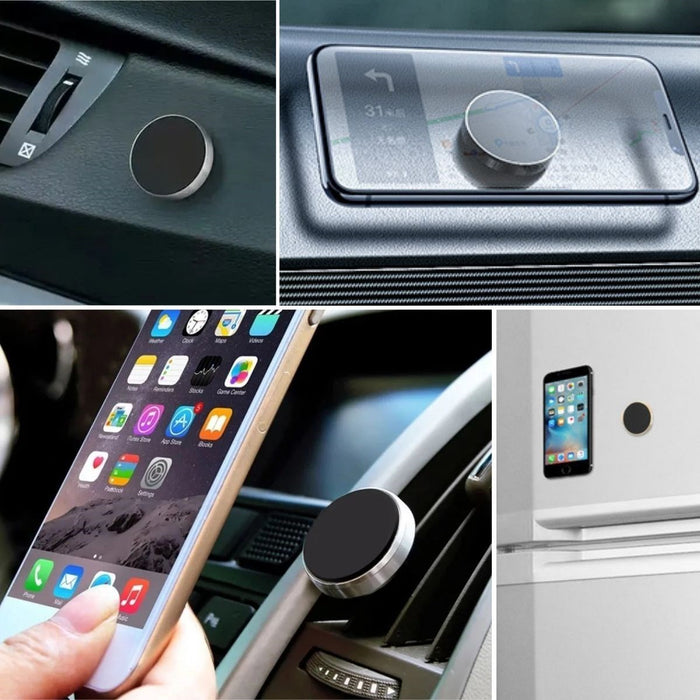 Tüm Modellerle Uyumlu Manyetik Araç İçi Telefon Tutucu – Güçlü Mıknatıs, 360° Döner Başlık