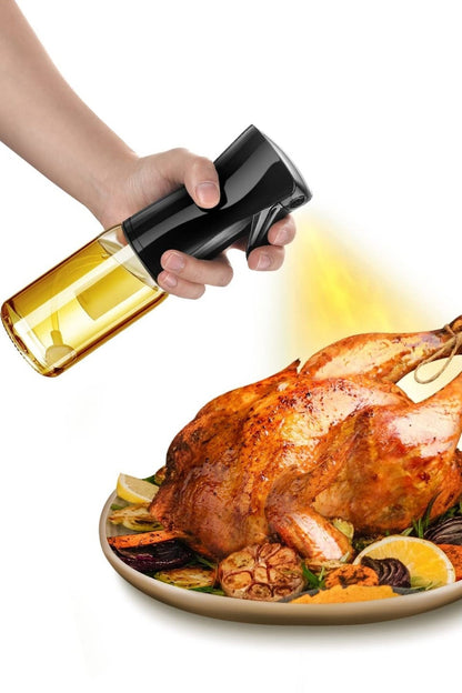 Çok Amaçlı Cam Şişe Püskürtmeli Yağdanlık – Limonluk Sirkelik Sosluk Sprey