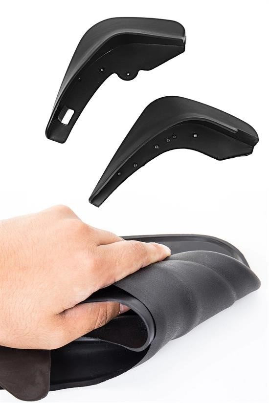 2’li Universal Araç Çamur Önleyici Paçalık – Ön ve Arka Uyumlu 32x19 cm