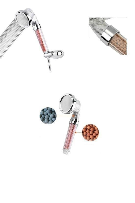 Renk Değiştiren LED Işıklı Su Tasarruflu Basınçlı Duş Başlığı