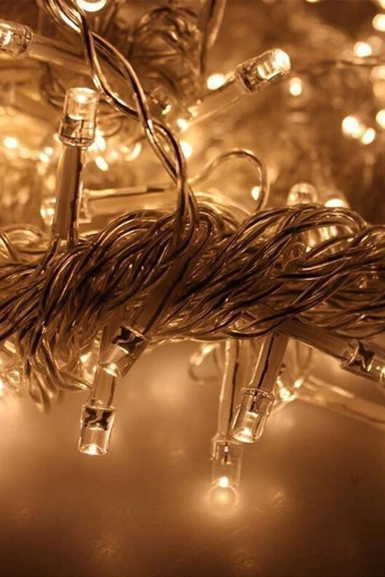 2x2 Metre 320 LED 8 Fonksiyonlu Dekoratif Günışığı Saçak İp Perde Aydınlatma