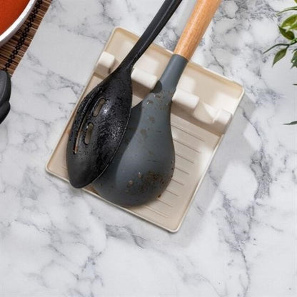 Tencere Kapak Tutuculu Kaşıklık – Pratik Kaşık Kepçe Altlığı Düzenleyici Stand