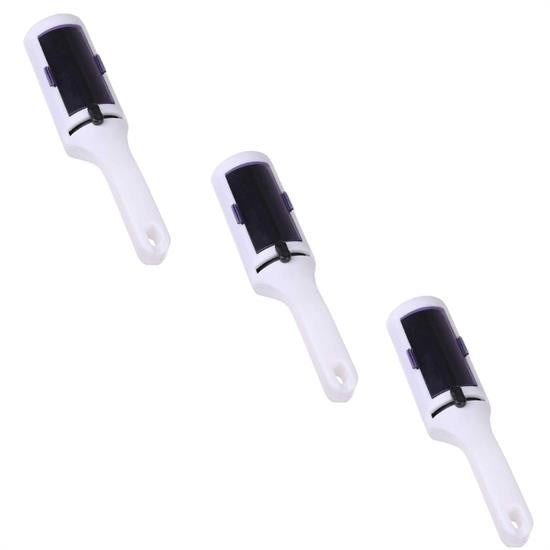 Taşınabilir Elektrostatik Hazneli Rulo Şeklinde Evcil Hayvan Tüyü ve Saç Toplayıcı