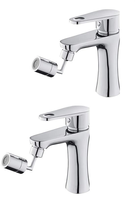 720 Derece Dönebilen 4 Filtreli Musluk Başlığı – Tüm Musluk Tipleri ile Uyumlu