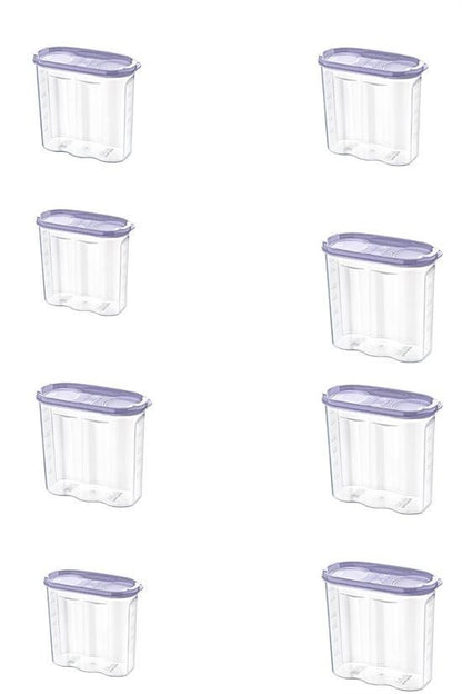 2 Kapaklı Ölçekli Erzak Kuru Gıda Saklama Kutusu - 1,7 Litre