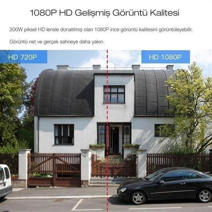 20 MP HD Lens IP Wifi Güvenlik Kamerası – İç ve Dış Mekan Suya Dayanıklı Akıllı Kamera