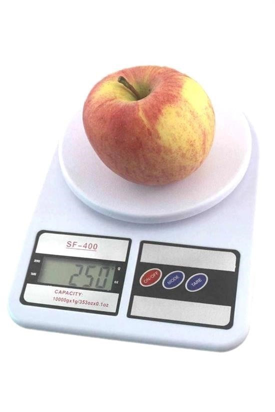 LCD Ekranlı Dijital Hassas Mutfak Terazisi (10 Kg Kapasiteli)