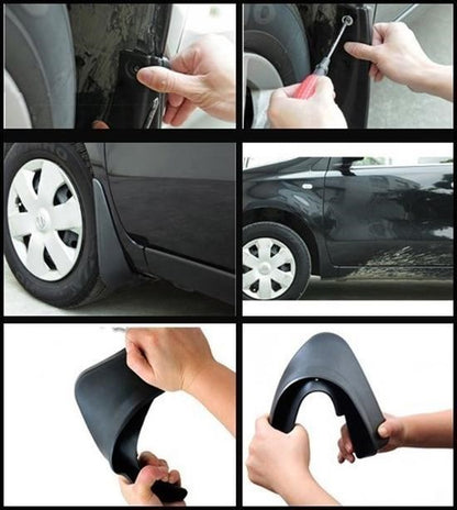 2’li Universal Araç Çamur Önleyici Paçalık – Ön ve Arka Uyumlu 32x19 cm