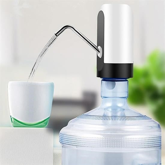 USB Şarjlı Elektrikli Damacana Su Pompası – Otomatik Sebil