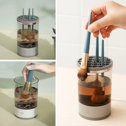 USB Şarjlı Makyaj Fırçası Temizleyici – Hızlı Kurutmalı Çok Yönlü Fırça Temizleme Aparatı
