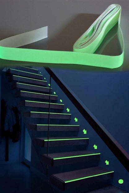 Karanlıkta Işık Veren 4 Metre Fosforlu Yeşil Şerit Bant