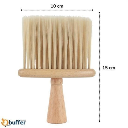 Ahşap Saplı Yumuşak Kıl Fırça – Araba ve Bilgisayar İçin Detaylı Toz Alma Temizlik Fırçası