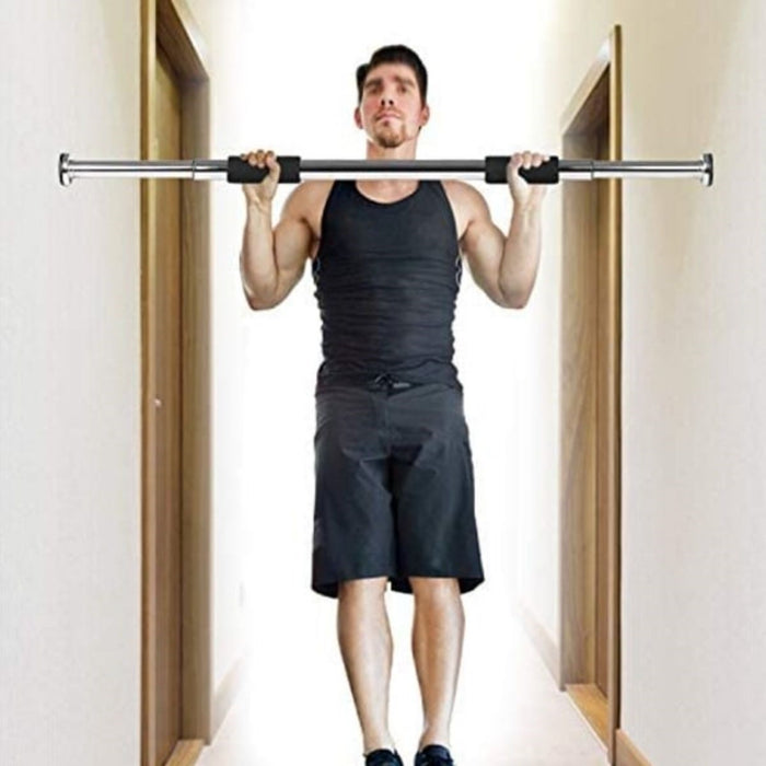 Kapı ve Koridora Takılabilen Ayarlanabilir Demir Barfiks Aleti görsel 2