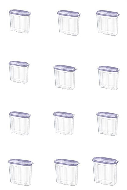 2 Kapaklı Ölçekli Erzak Kuru Gıda Saklama Kutusu - 1,7 Litre