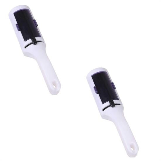 Taşınabilir Elektrostatik Hazneli Rulo Şeklinde Evcil Hayvan Tüyü ve Saç Toplayıcı