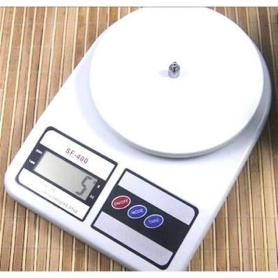 LCD Ekranlı Dijital Hassas Mutfak Terazisi (10 Kg Kapasiteli) görsel 4