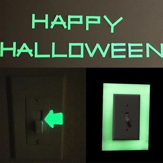 Karanlıkta Işık Veren 4 Metre Fosforlu Yeşil Şerit Bant