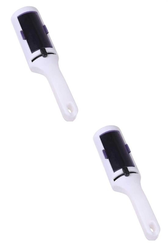 Taşınabilir Elektrostatik Hazneli Rulo Şeklinde Evcil Hayvan Tüyü ve Saç Toplayıcı