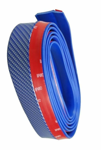 2,5 Metre Araba Ön Tampon Koruyucu Kauçuk Mavi Şerit Bant