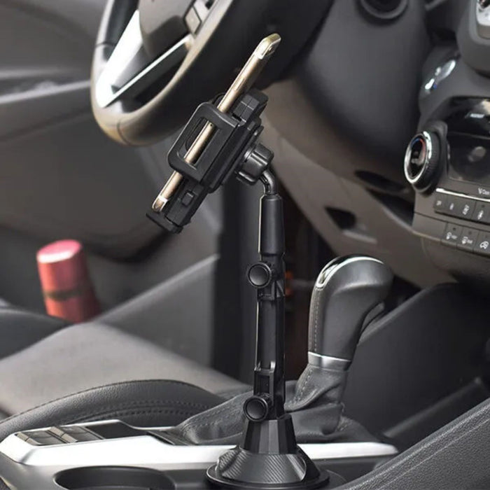 Teleskopik Araç Bardak Yerine Giren Telefon Tutucu görsel 4