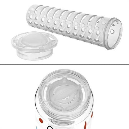 Tutma Saplı Kilitli Kendiliğinden Süzgeçli Kolay Taşınabilir Detoks Sporcu Diyet Matarası – 700 ml